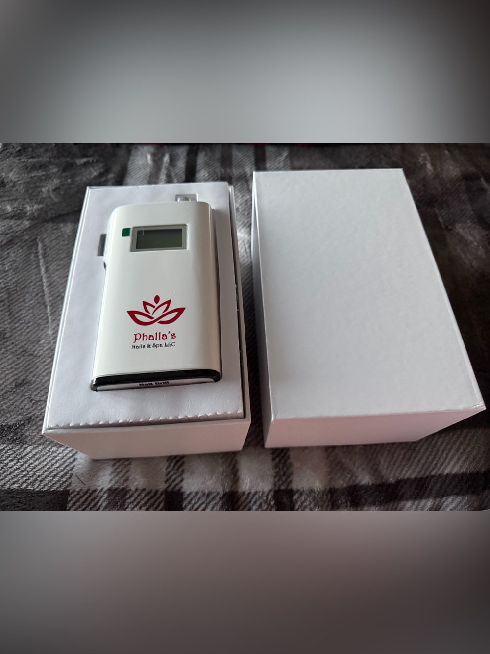 White Digital Nail Salon Drill